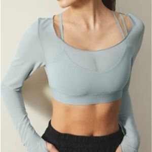 Alo Airlift Long Sleeve Ballet Dream Bra